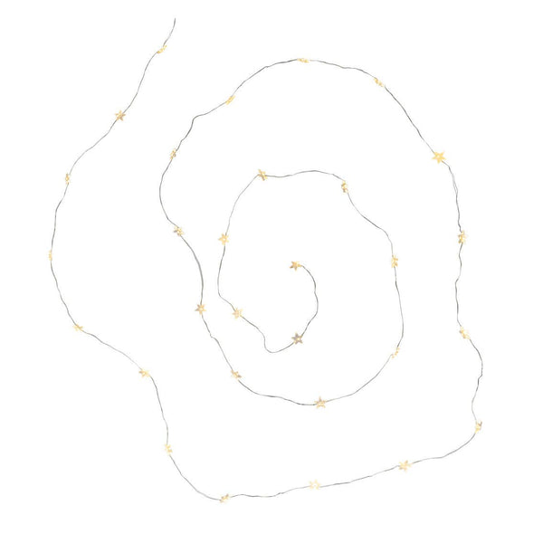 Gilded Star String Lights