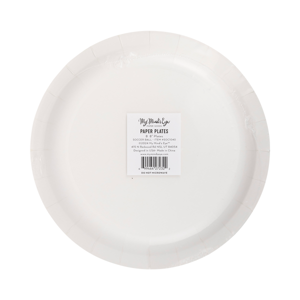 Soccer Ball Party Plates