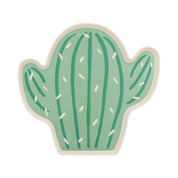 Fiesta Bamboo Cactus Serving Tray Set