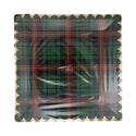 Plaid Bow Christmas Cocktail Napkins