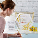 Baby Shower Guest Book Alternative - Sweet as Can Bee