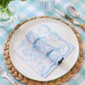 Blue & White Bunny Napkins