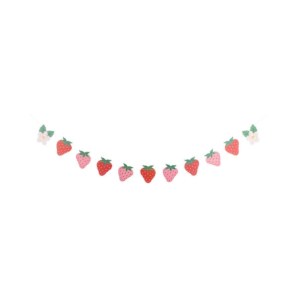 Berry First Birthday Banner Set