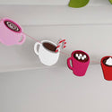 Hot Cocoa Mugs Garland