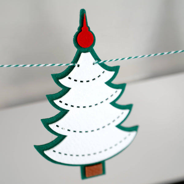 Christmas Tree Garland