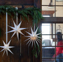 Light Up Paper Stars Set of 3