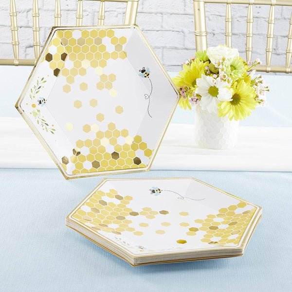 Sweet as can Bee 62 piece Tableware Set (16 guests)