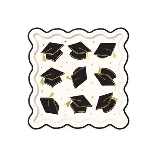 Graduation Hat Scatter Plate
