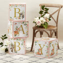 Woodland Baby Block Box - Pink (Set of 4)