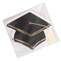Grad Hat Shaped Napkin Cocktail