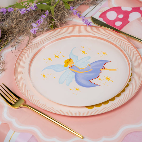 Magical Fairy Dessert Plates