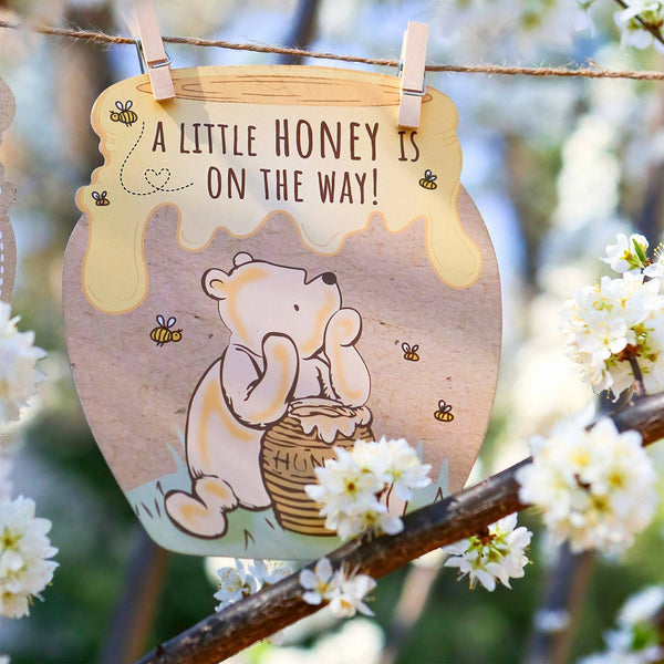 A Little Honey is On the Way Baby Shower Advice Cards | Oh So Fancy Party
