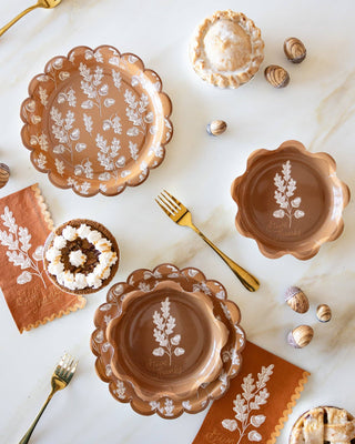 Acorn Dinner Plates | Oh So Fancy Party