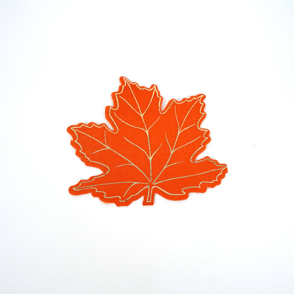 Autumn Leaf Napkins | Oh So Fancy Party