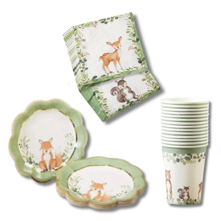 Woodland Baby Dessert Shower Bundle