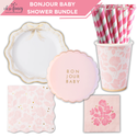 Bonjour Baby Pink Baby Shower Bundle