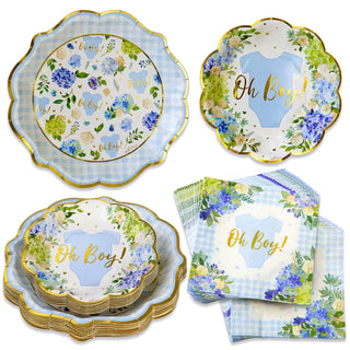 Baby in Bloom Boy Baby Shower | Oh So Fancy Party