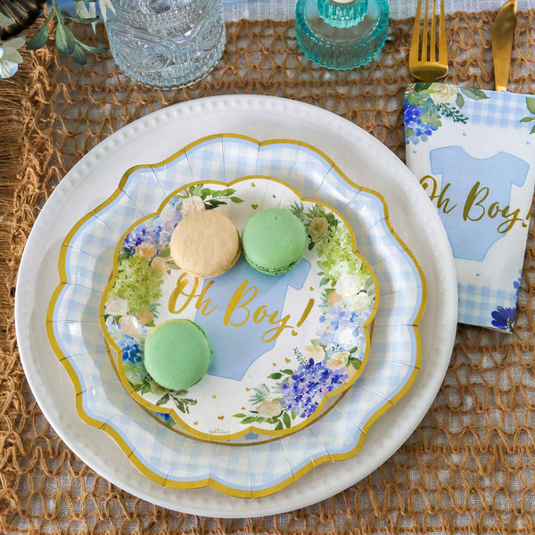 Baby in Bloom Boy Baby Shower | Oh So Fancy Party