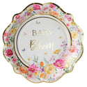 Baby in Bloom Baby Shower 64 Piece Tableware Bundle