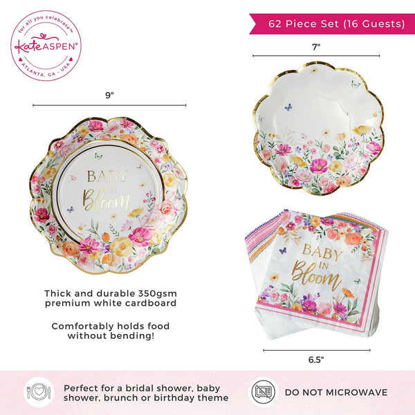 Baby in Bloom Shower Details - Oh So Fancy Party