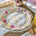 Baby in Bloom Shower Lunch Plate - Oh So Fancy Party