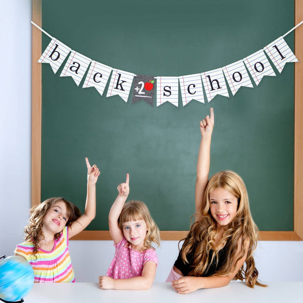 Back To School Banner Kids | Oh So Fancy Party