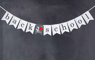 Back To School Banner | Oh So Fancy Party