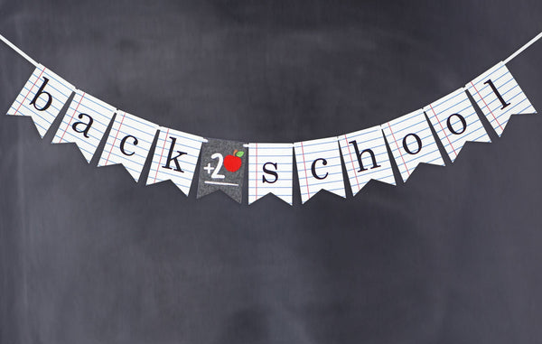Back To School Banner | Oh So Fancy Party