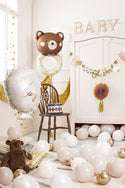 Oh Baby Gold Script Foil Balloon
