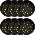 Black Velvet Dessert Plates