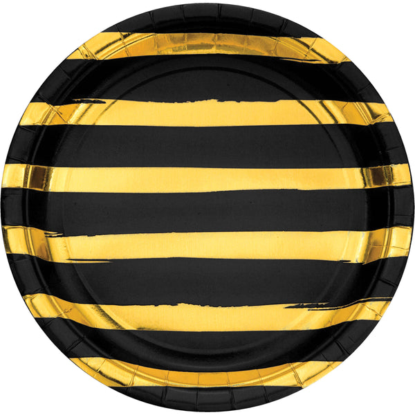 Black Velvet Dessert Plates