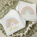 Boho Rainbow Baby Napkins