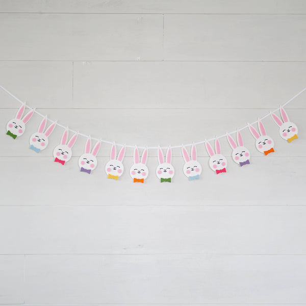 Bunnies Bowtie Garland | Oh So Fancy Party