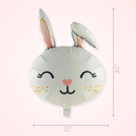 Happy Bunny Foil Balloon