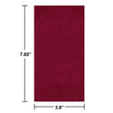 Burgundy Dinner Paper Napkins | 100 Count