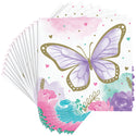 Butterfly Shimmer Party Tableware Bundle