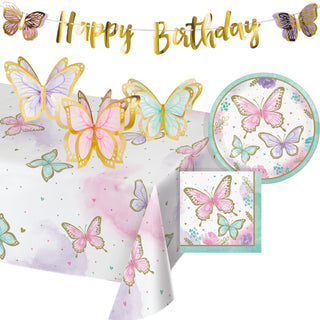 Butterfly Shimmer 6.5" Luncheon Napkins