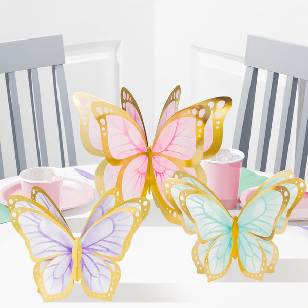 Butterfly Shimmer Centerpieces