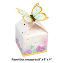 Butterfly Shimmer Favor Boxes – Set of 8