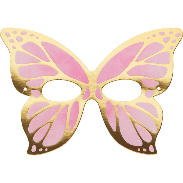 Butterfly Shimmer Party Masks – Set of 8