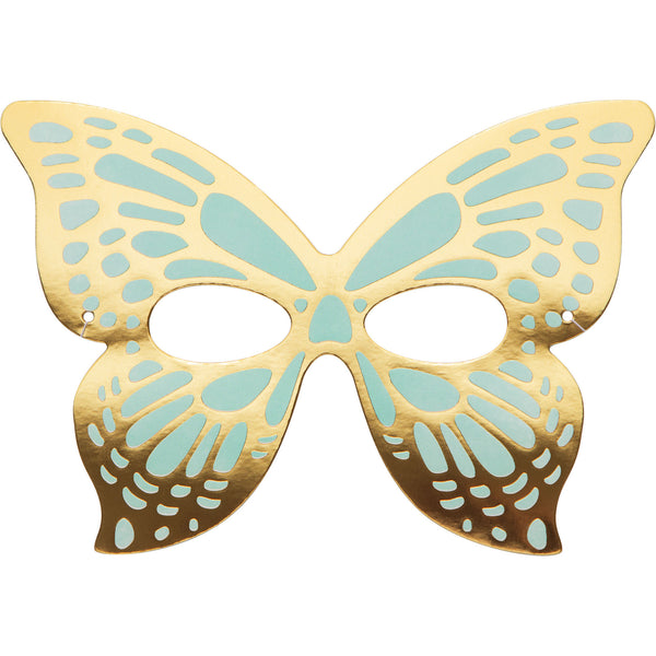 Butterfly Shimmer Party Masks – Set of 8