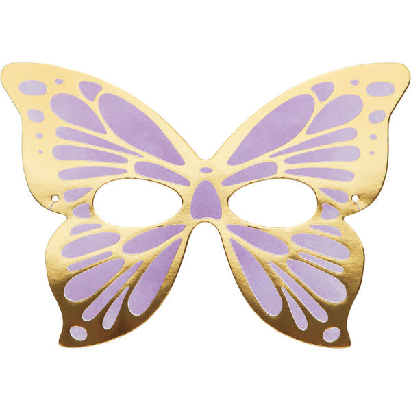 Butterfly Shimmer Party Masks – Set of 8