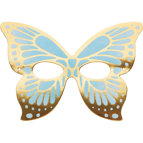 Butterfly Shimmer Party Masks – Set of 8