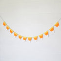 Candy Corn Felt Garland | Oh So Fancy Party