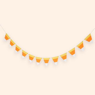 Candy Corn Halloween Garland
