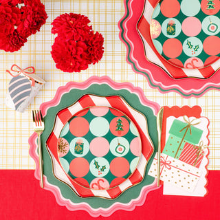 Christmas Present Napkins | Oh So Fancy Party
