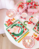 Plaid Cup with Bow - Holiday Christmas Party Cups