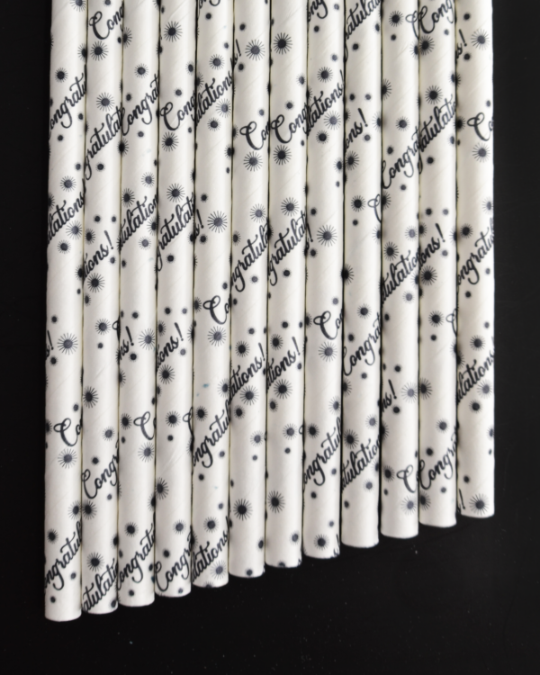 Paper Party Straws with Fun Patterns