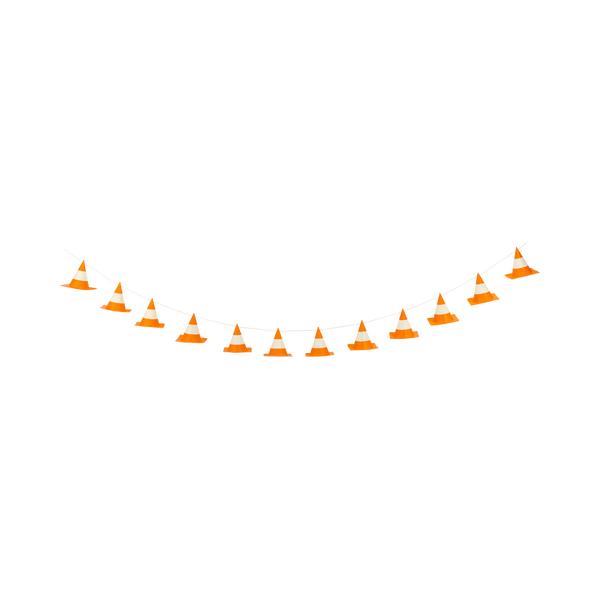 Construction Cone Garland