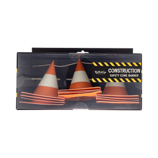Construction Safety Cone Banner Package